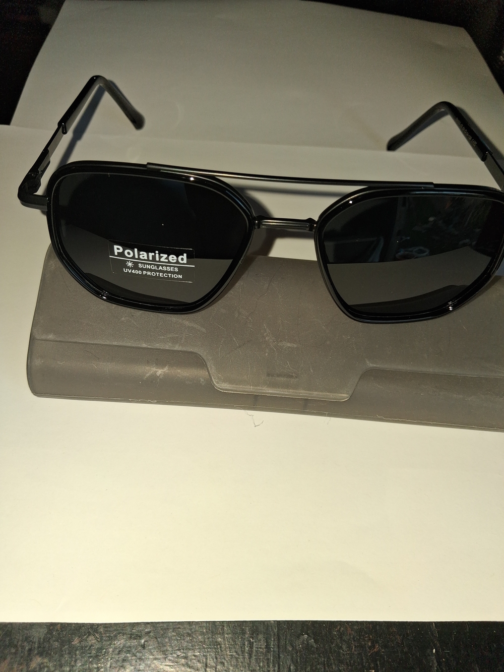 Polarized Black Men's Sunglasses - UV400 Protection